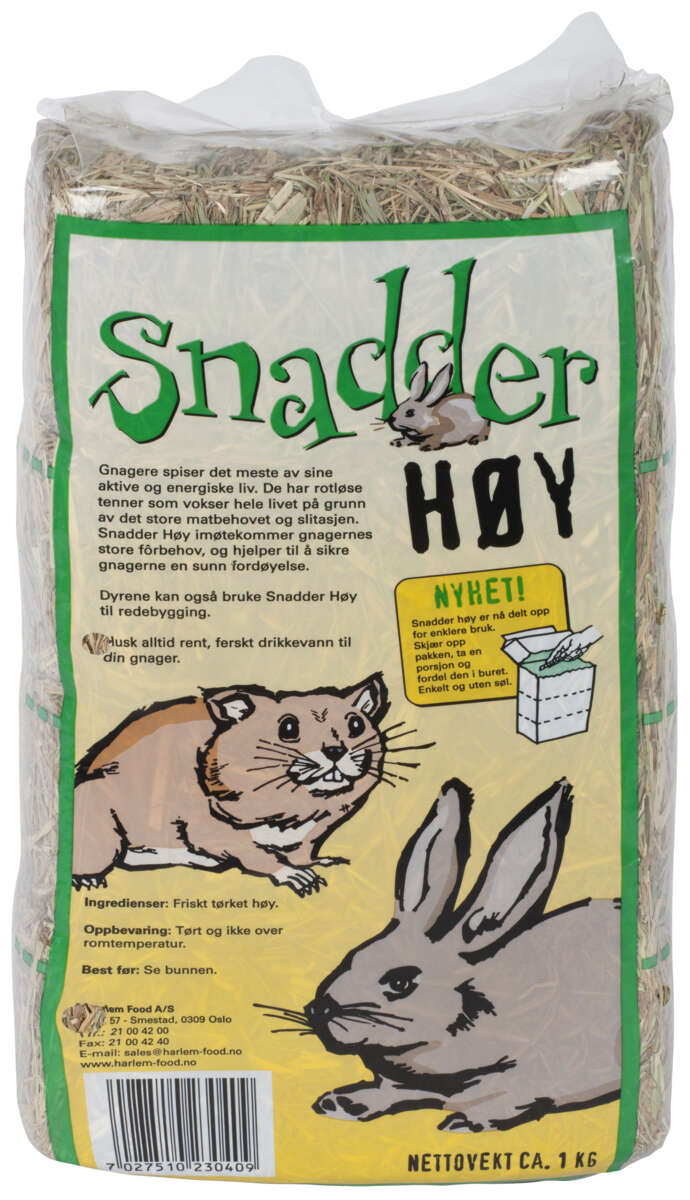 Snadder Høy 1kg