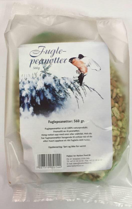 Fuglepeanøtter 560g