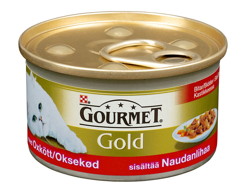 Gourmet Gold Oksekjøtt 85g