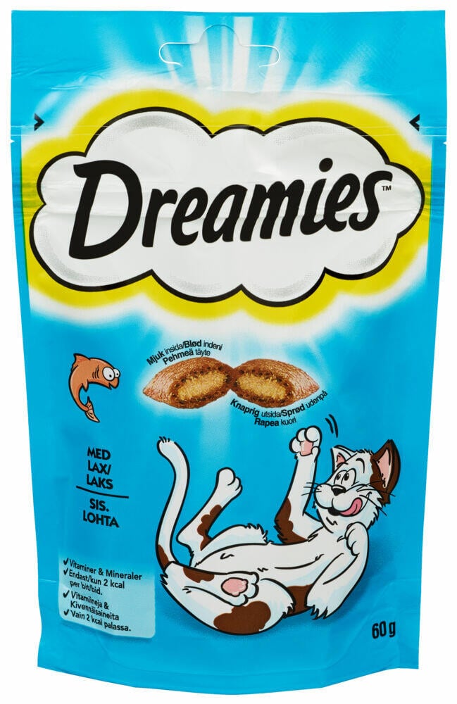 Dreamies Laks 60g