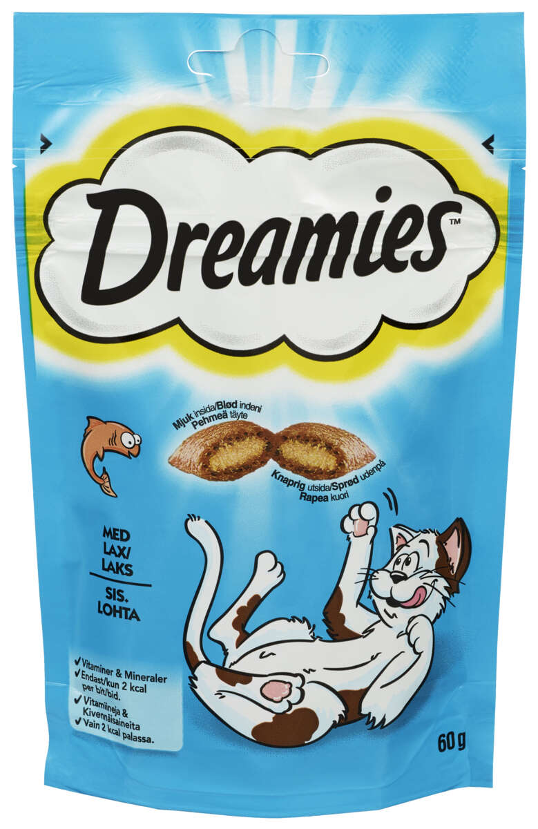 Dreamies Laks 60g