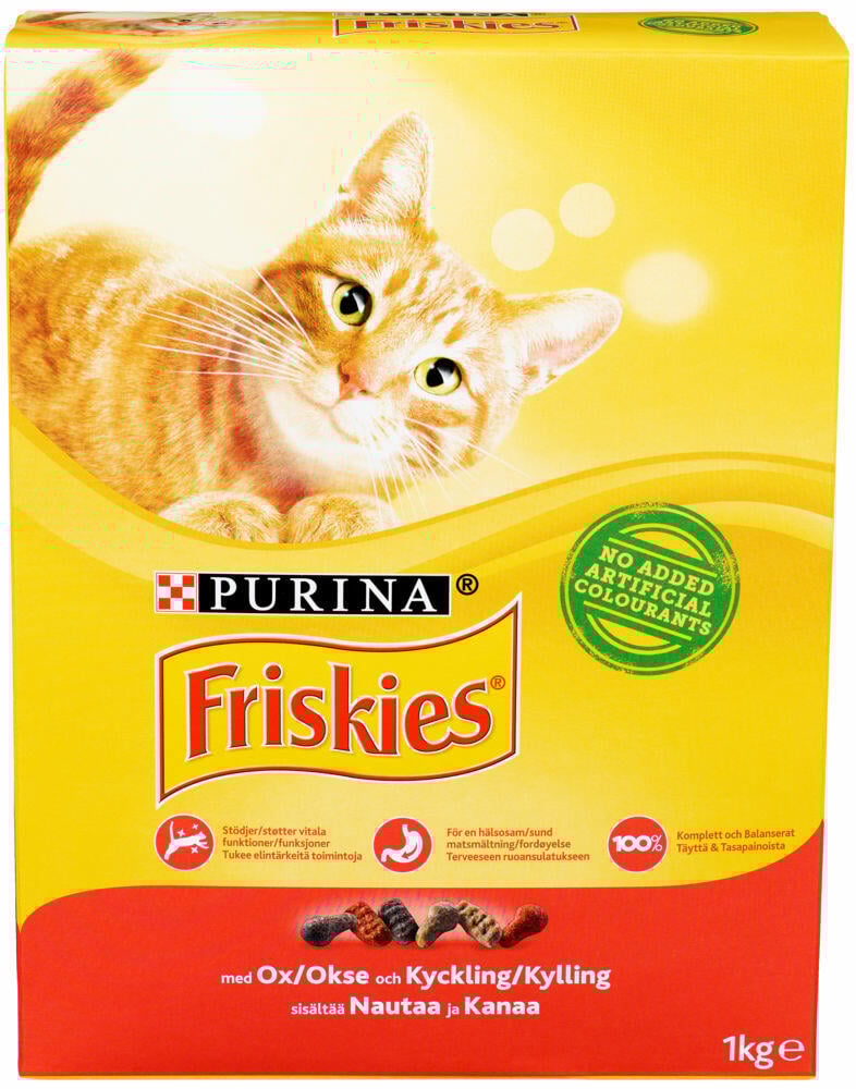 Friskies Okse og Kylling 1kg