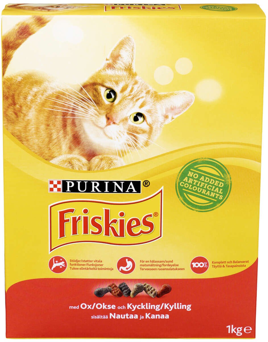 Friskies Okse og Kylling 1kg