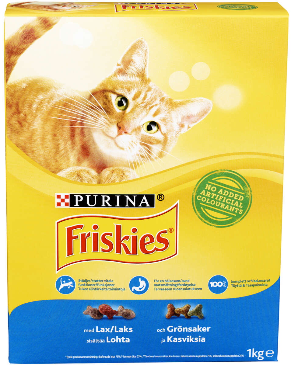 Friskies Laks og Grønnsaker 1kg