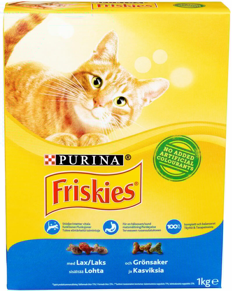 Friskies Laks og Grønnsaker 1kg