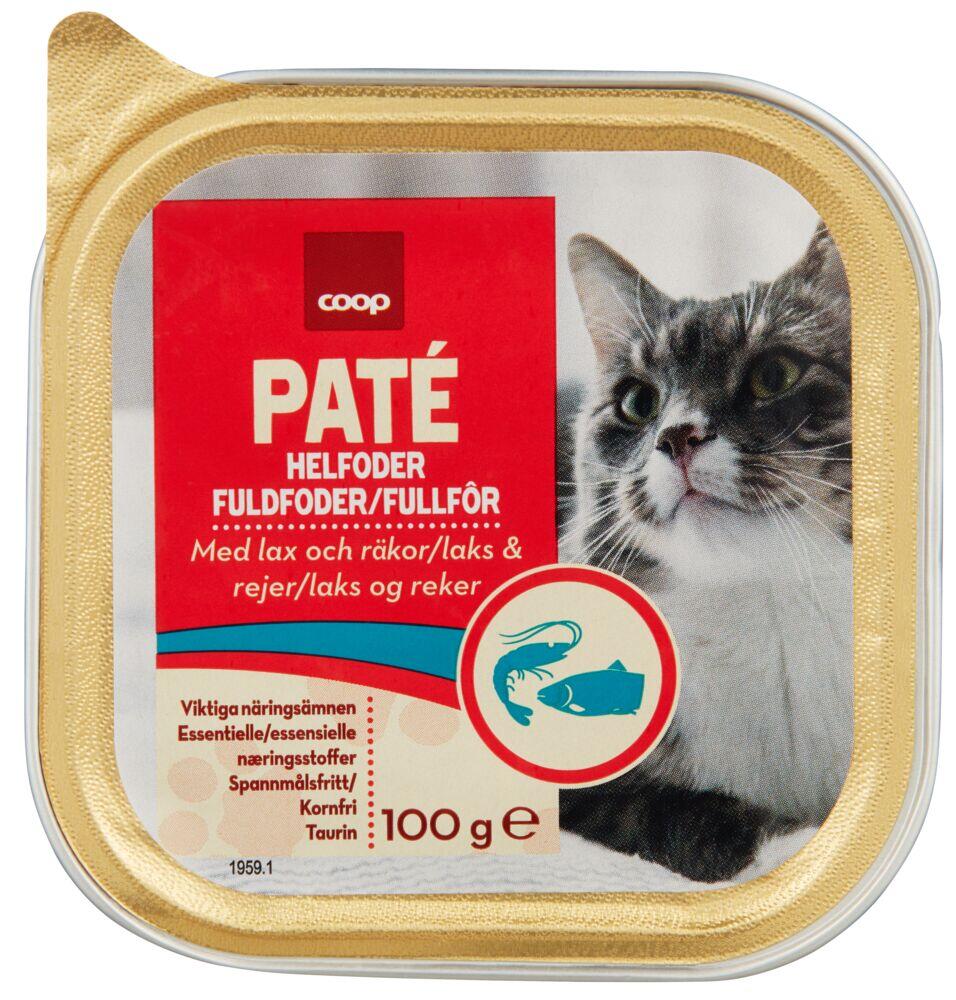 Coop Catz Paté Laks og Reker 100g