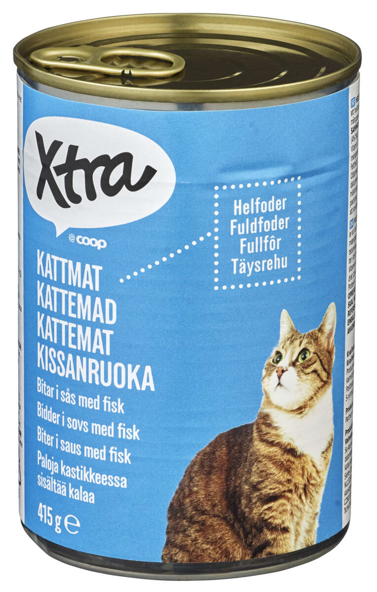 Xtra Kattemat med Fisk 415g