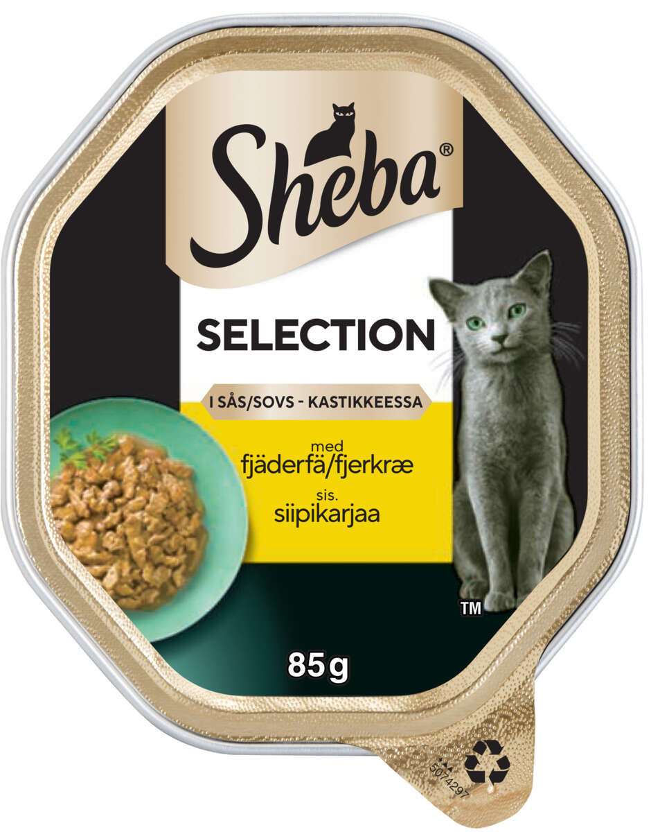 Sheba® Selection Fjærkre 85g