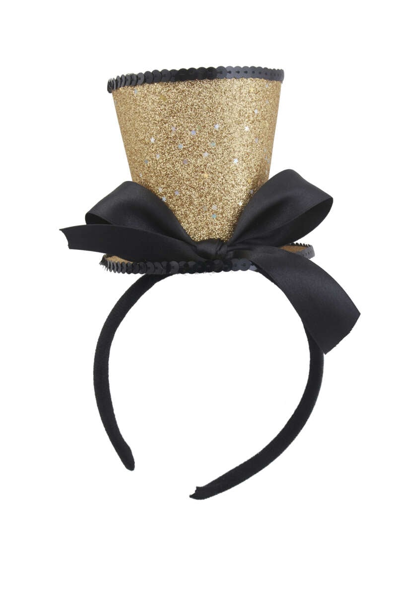 Hårbøyle med glitterhatt