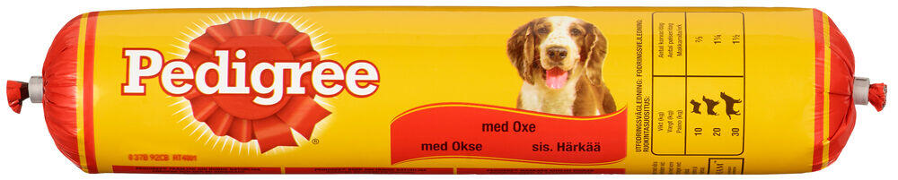 Pedigree® Pølse med Oksekjøtt 500g