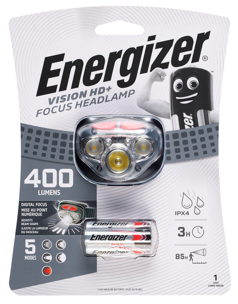 Energizer® hodelykt Vision HD + Focus 315 LM