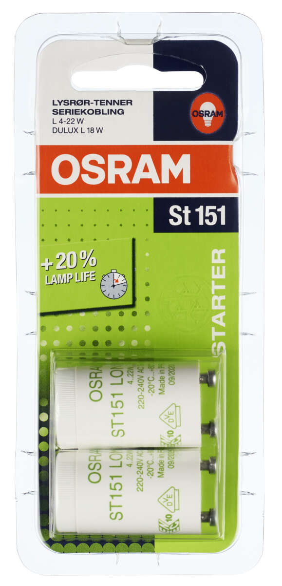 Osram Longlife tennere ST 151-2