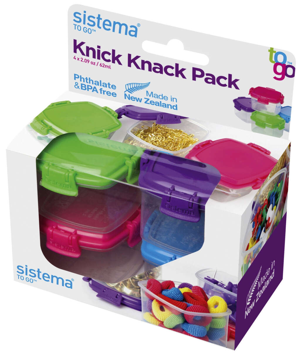 Sistema® to go Knick Knack Pack 4stk
