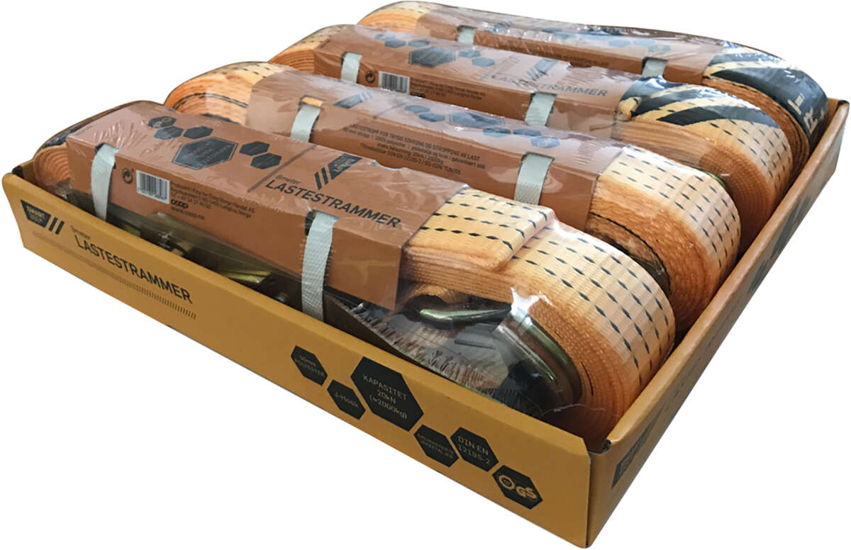 Smart 365* lastestrammer med J-Hook feste