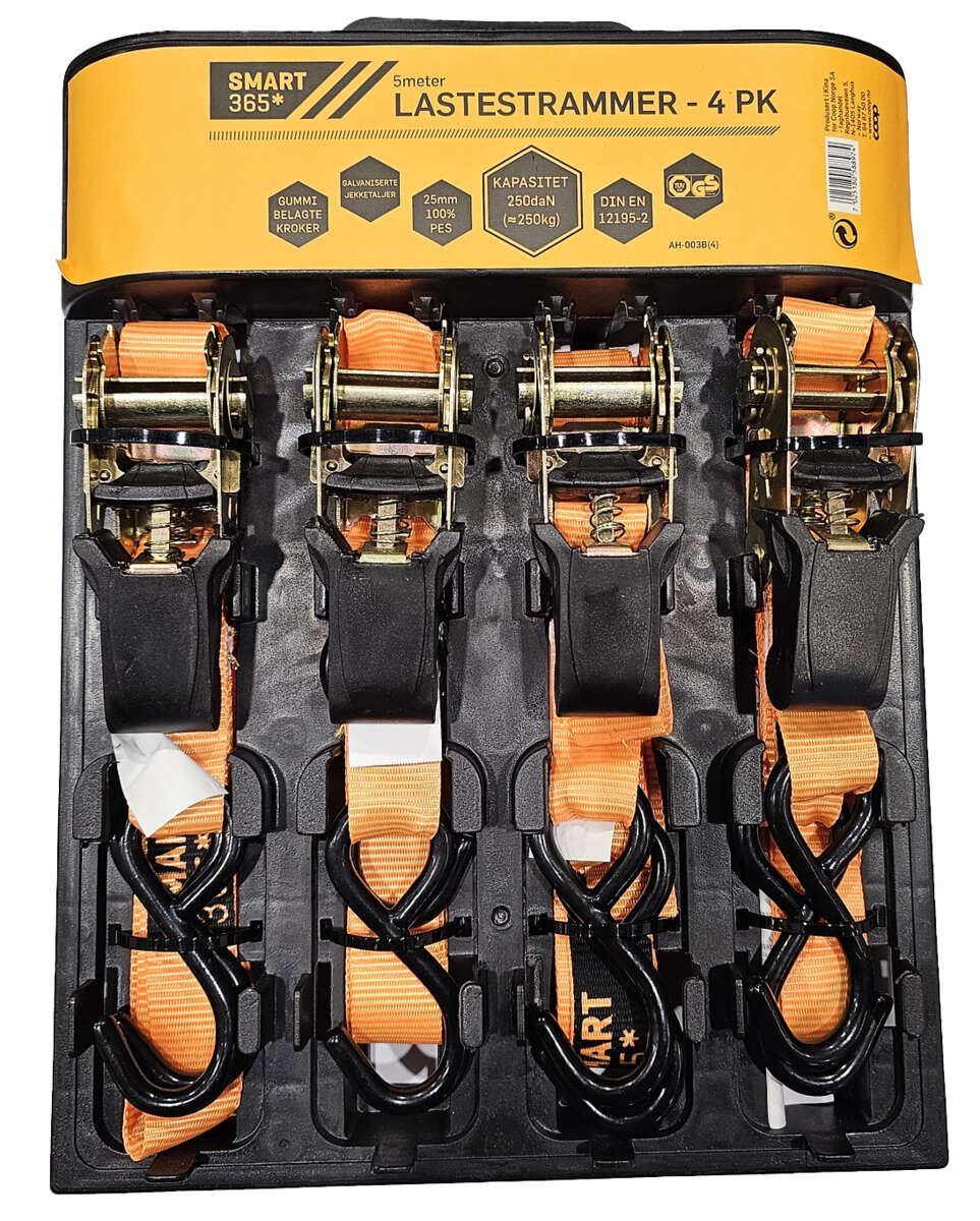 Smart 365* lastestropper 4-pk