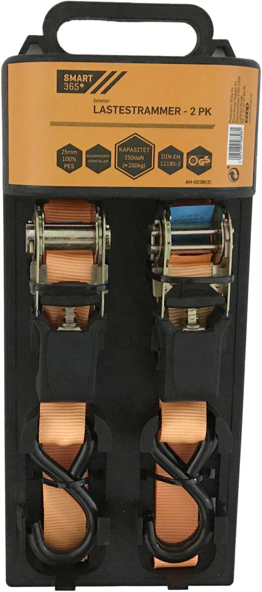 Smart 365* lastestropp med jekketalje 2-pk