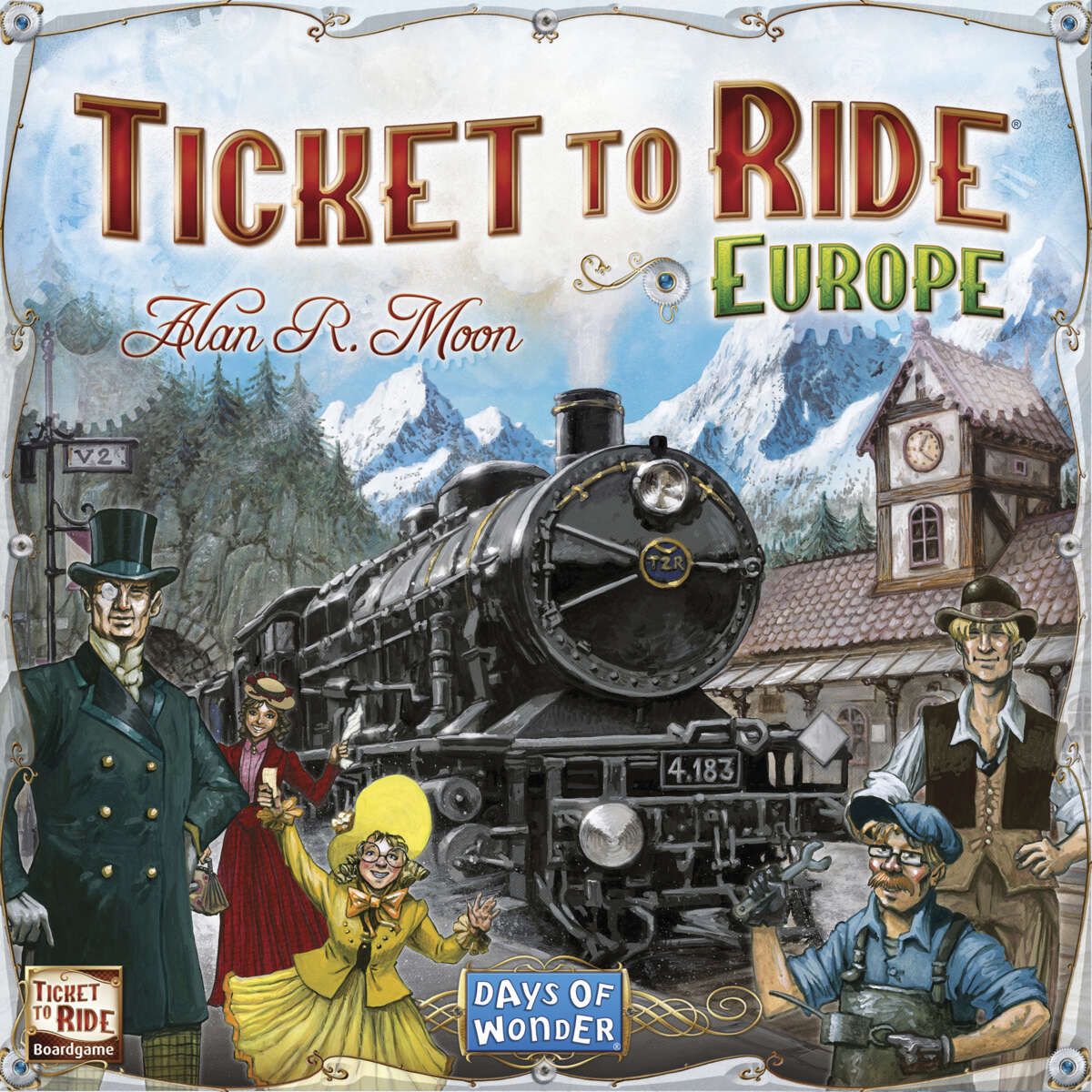 Ticket to Ride Europa brettspill