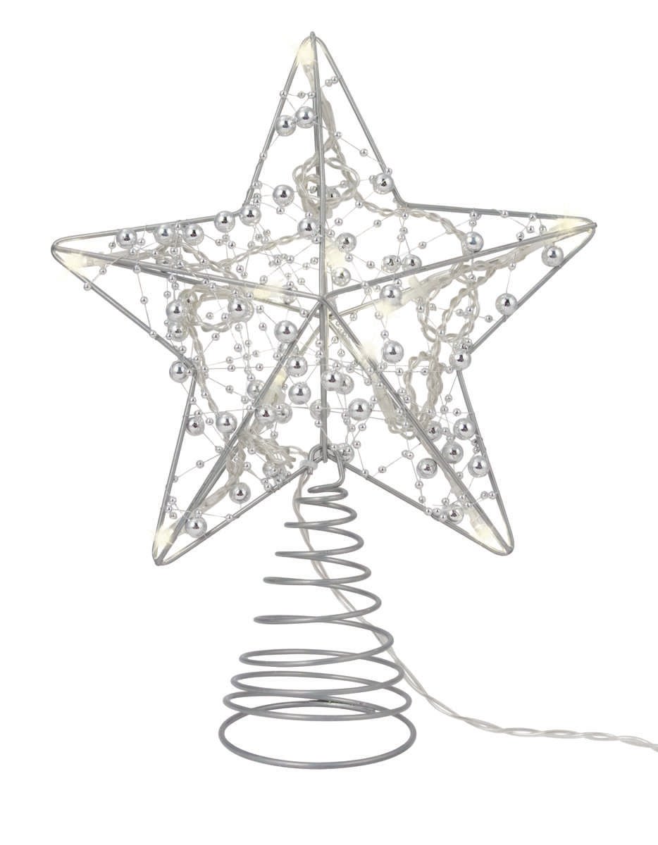 Toppstjerne med LED-lys