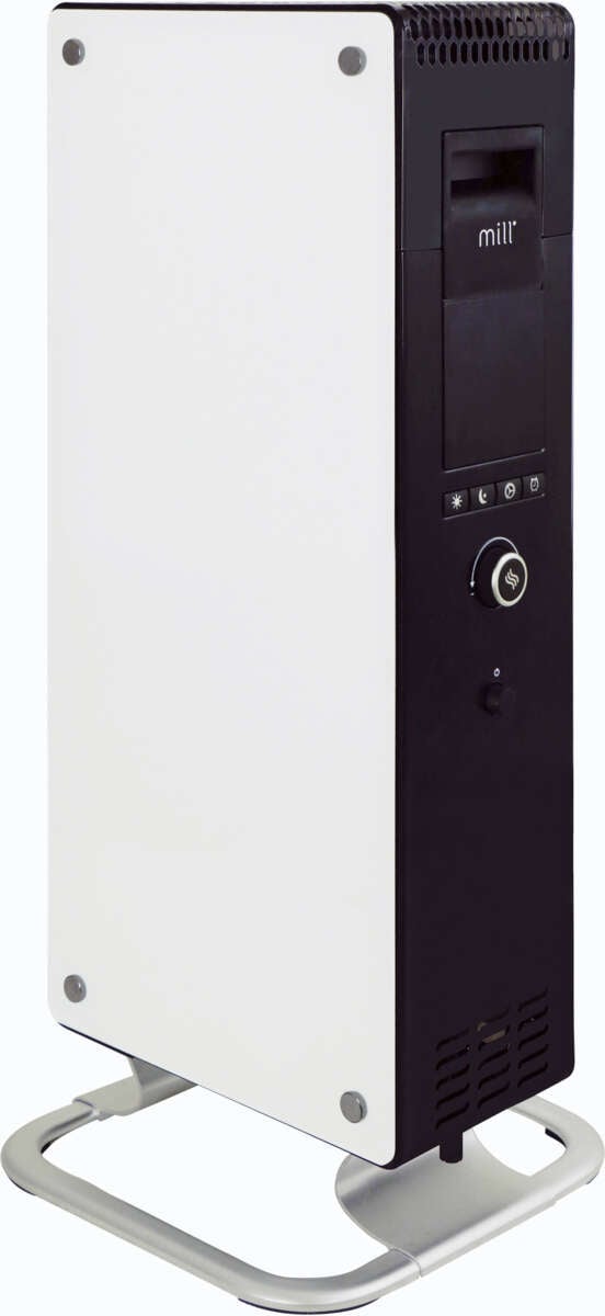 Mill Gentle Air Glass 1000W oljefylt radiator