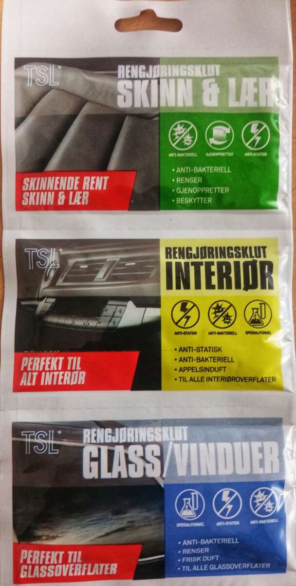 Rengjøringsklut, for bil