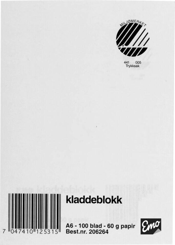 Emo kladdebok A6