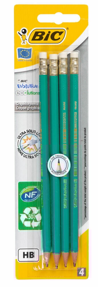 BiC blyant med viskelær