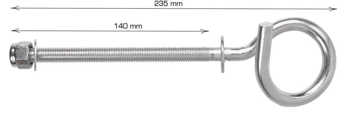 Gyngekrok M12 gjenger