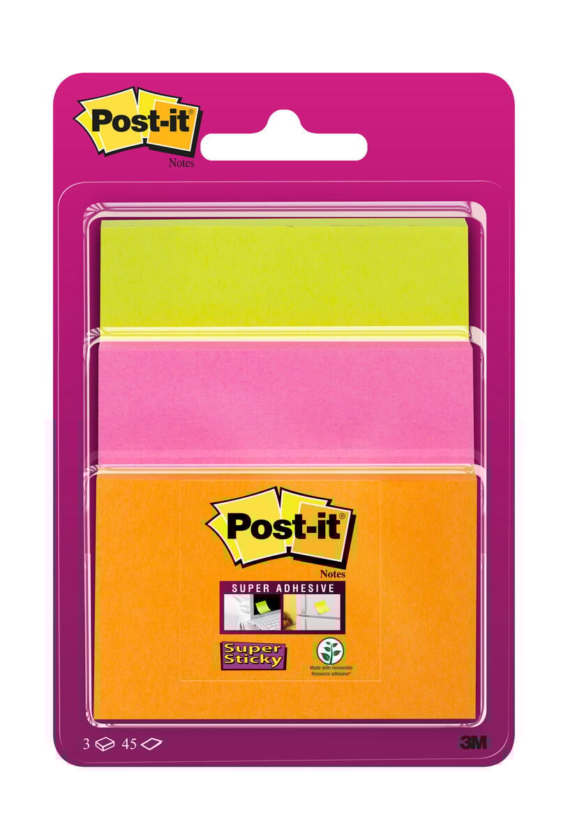 Post-it® Super Sticky Notes