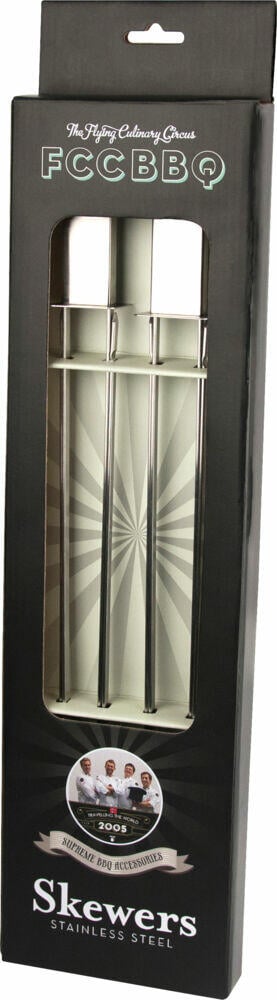 FCC doble grillspyd 4-pk.