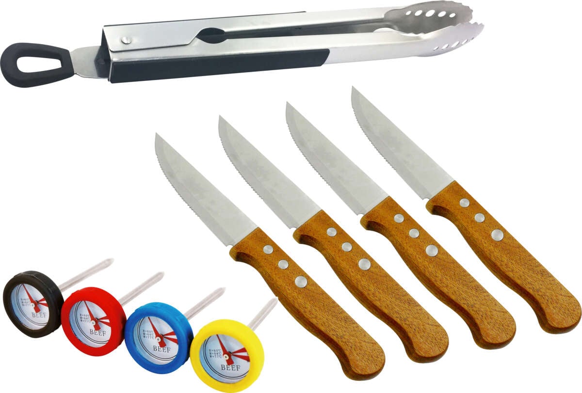 Grill perfekt biffsett