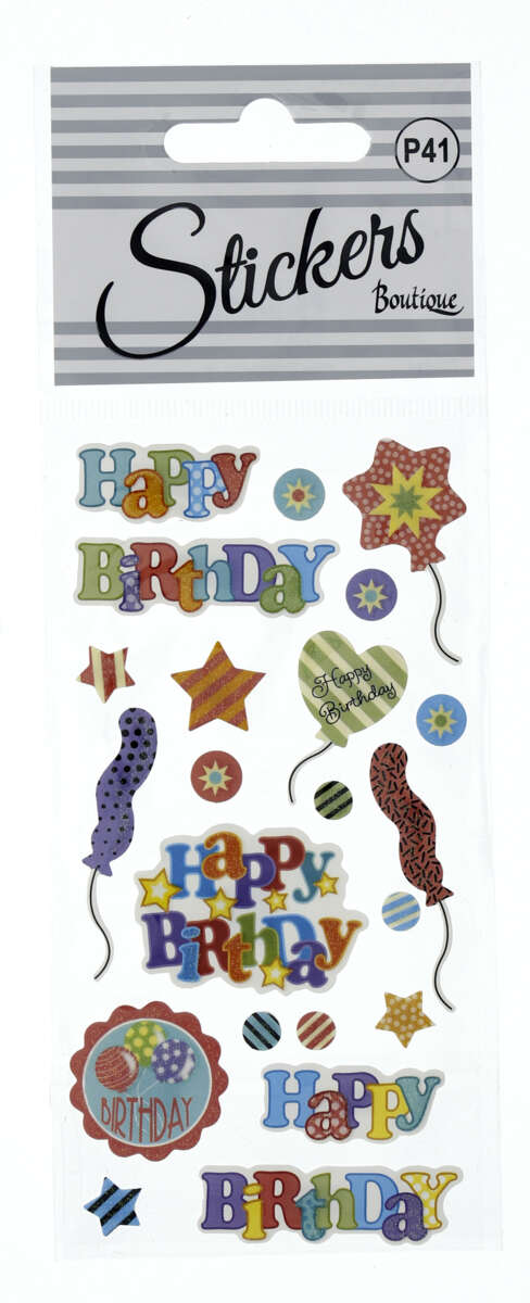 Stickers partyklistremerker