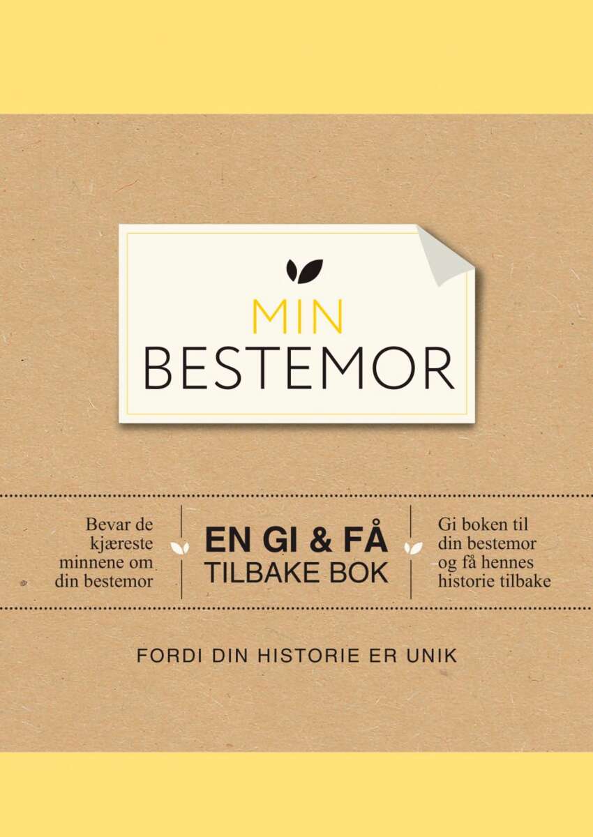 Min bestemor. En gi & få tilbake bok