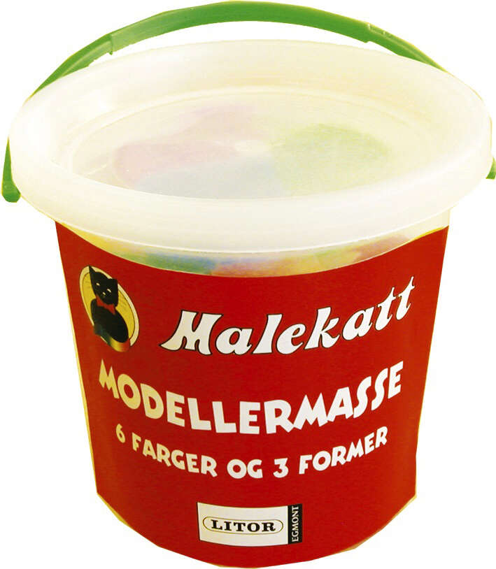 Egmont Modellmasse i bøtte