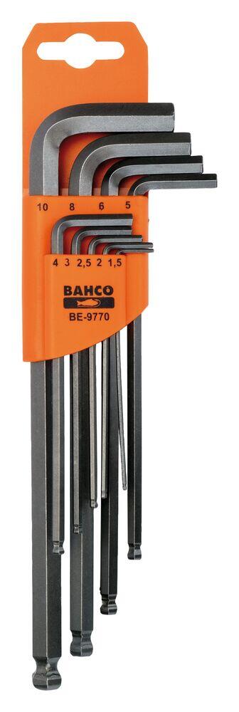 Bahco Unbrako foldesett 2,5-10mm BE-9777B