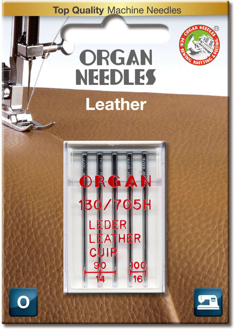 Organ lærnåler til symaskin