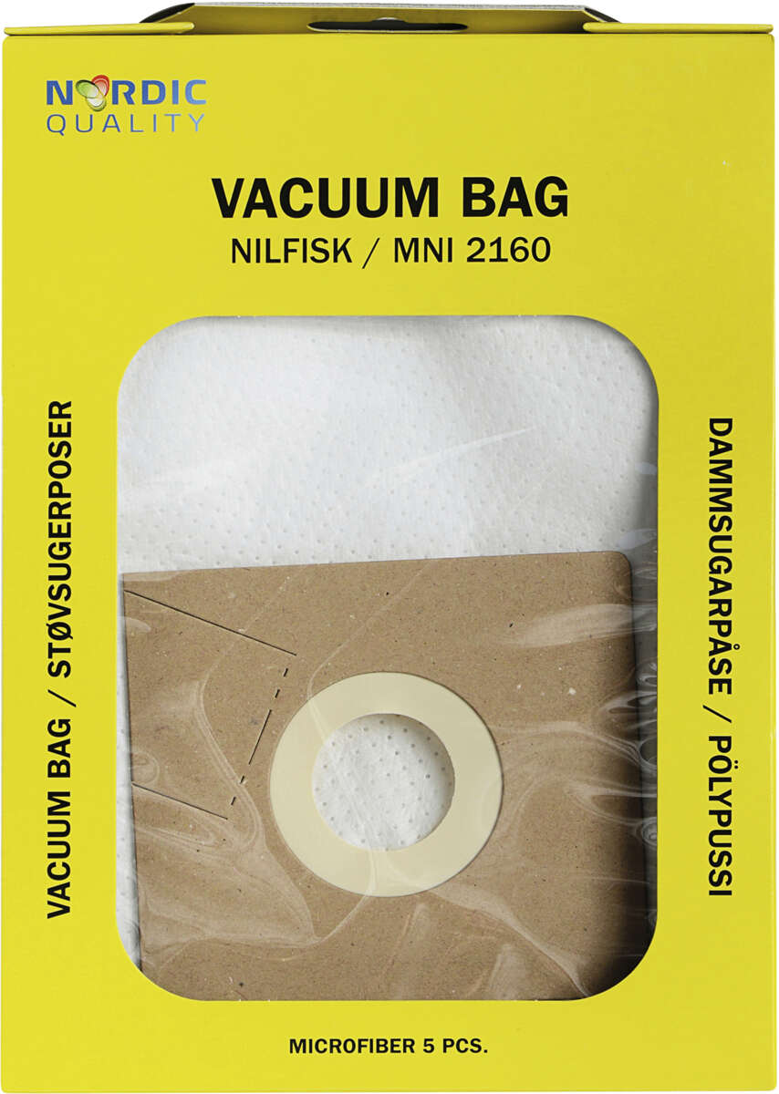 MNI 2160 støvsugerposer 5pk