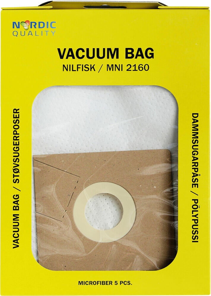 MNI 2160 støvsugerposer 5pk