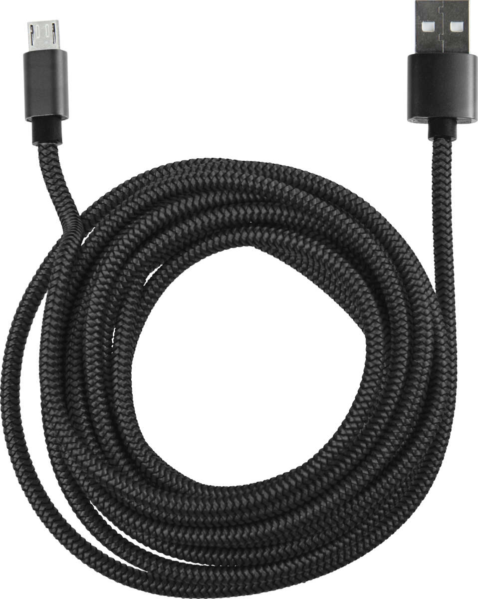 USB metallic ladekabel for Android