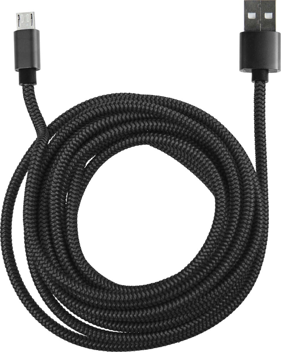 USB metallic ladekabel for Android