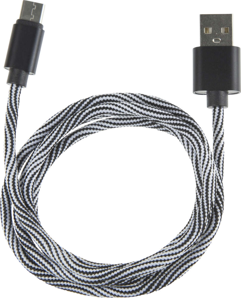 USB regnbue ladekabel type C
