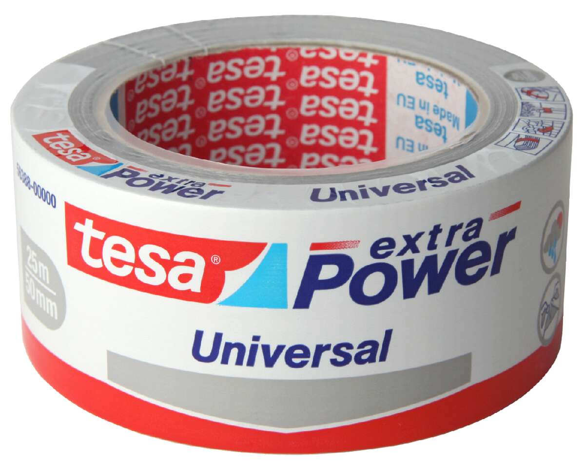 Tesa Lerretstape Universal, svart