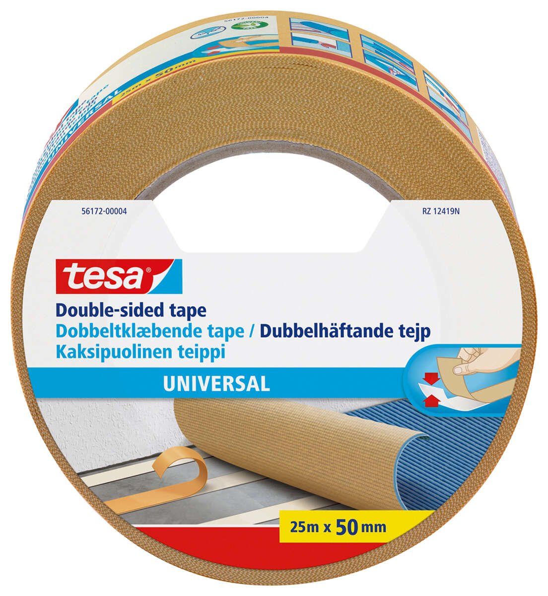 Tesa Universal dobbeltsidig tape