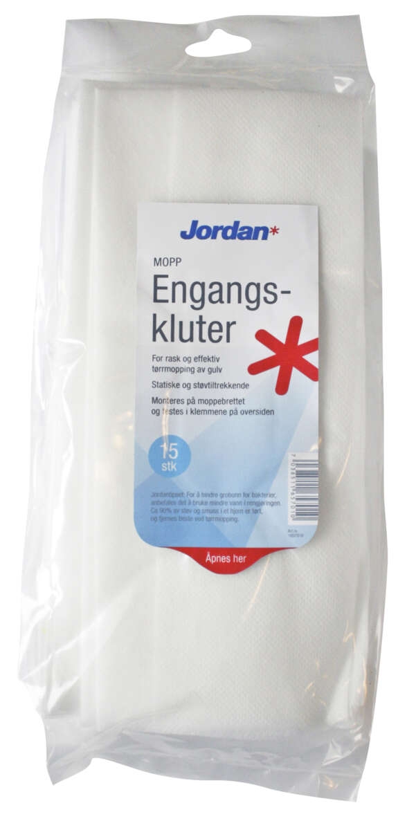 Jordan Engangsklut tørrmopp