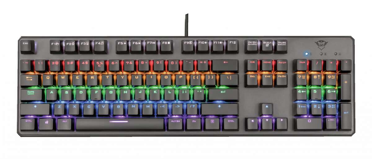 Trust Gaming GXT 865 Asta mekanisk gamingtastatur