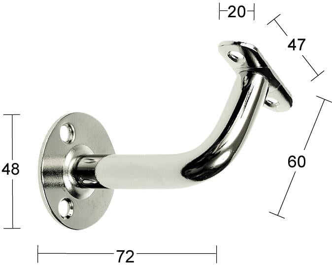 Habo 87 gelenderholder