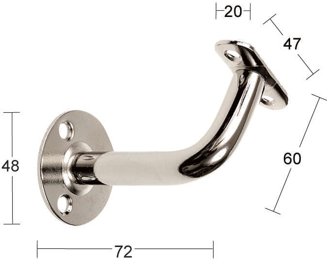 Habo 87 gelenderholder