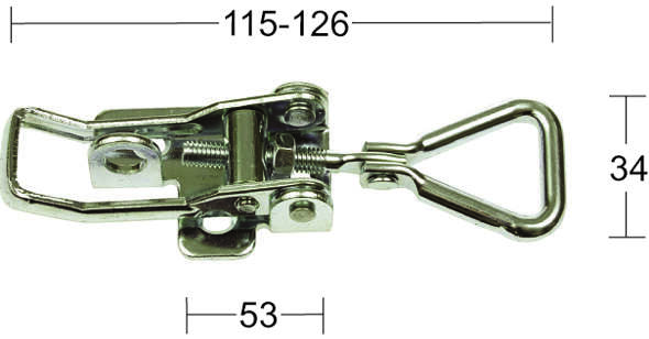 Kassestrammer 5 m/hake