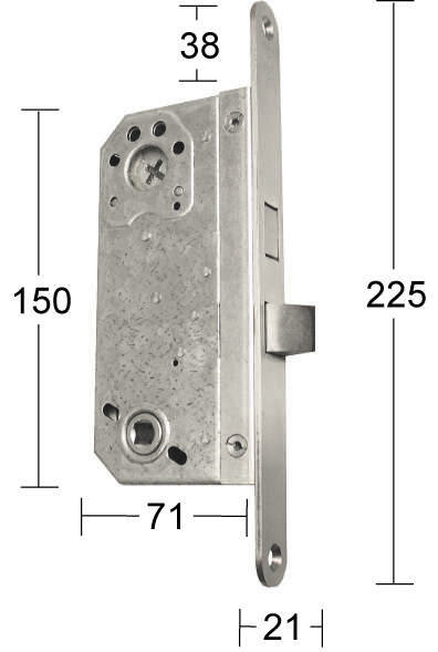 Habo 68765 låskasse