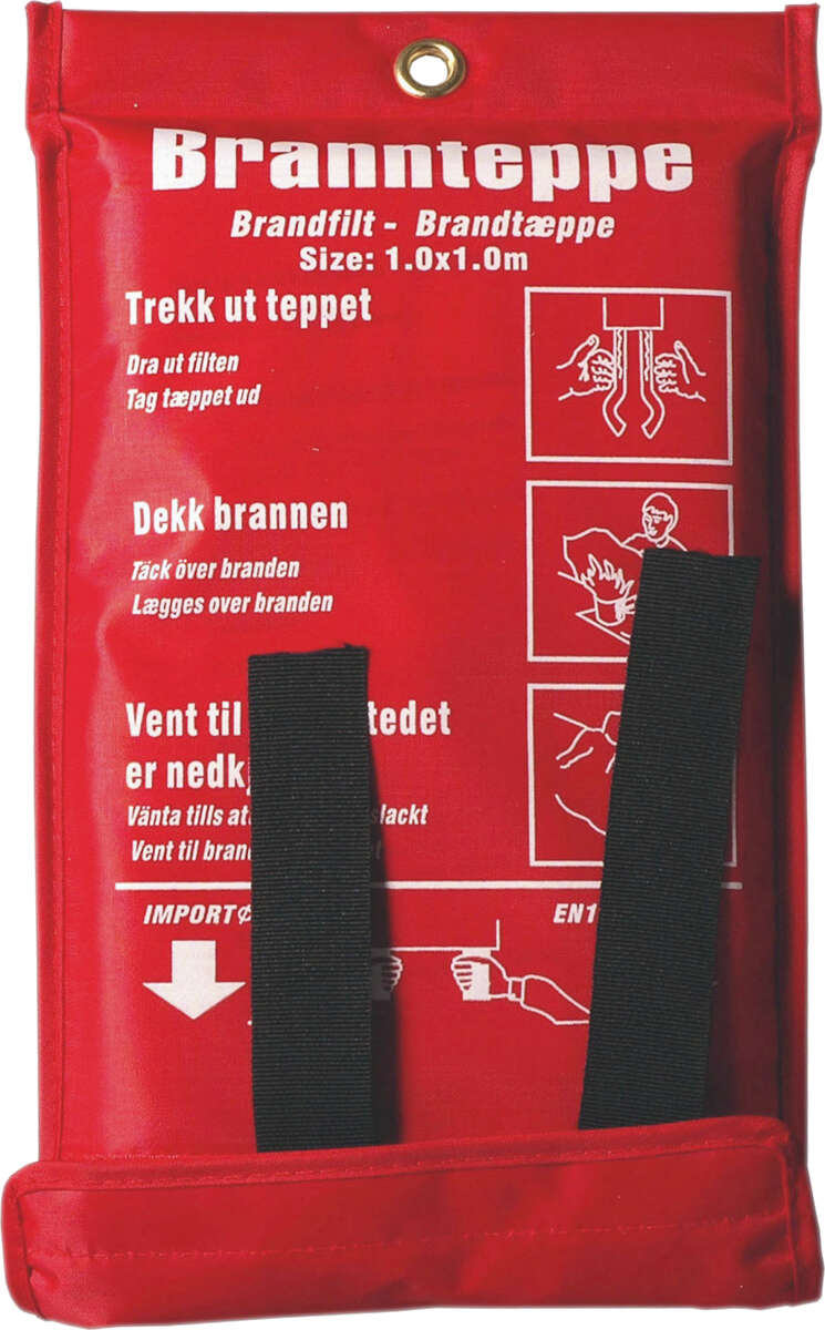 No-flame brannteppe 1x1 m
