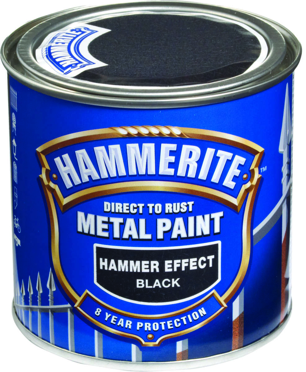 Hammerite effect finish
